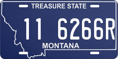 MT license plate 116266R