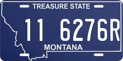 MT license plate 116276R