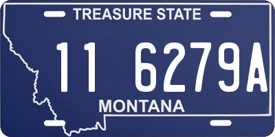 MT license plate 116279A