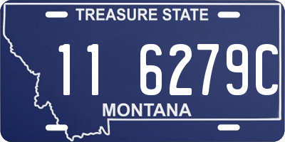 MT license plate 116279C