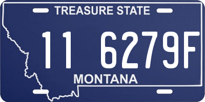 MT license plate 116279F