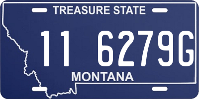 MT license plate 116279G