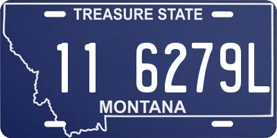 MT license plate 116279L