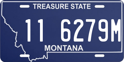 MT license plate 116279M