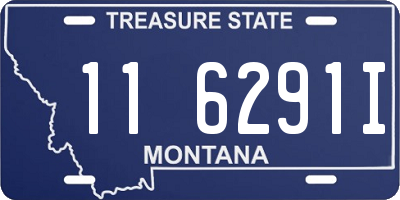 MT license plate 116291I
