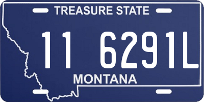 MT license plate 116291L