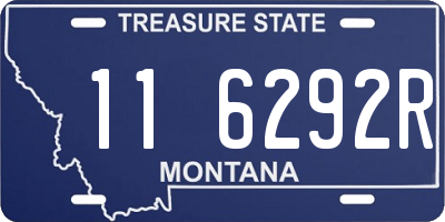 MT license plate 116292R