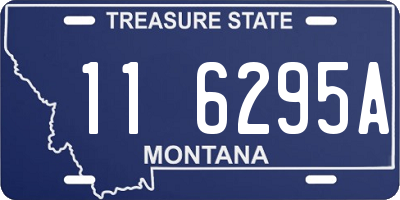 MT license plate 116295A