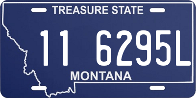 MT license plate 116295L