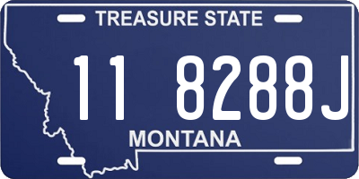 MT license plate 118288J