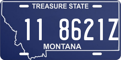 MT license plate 118621Z