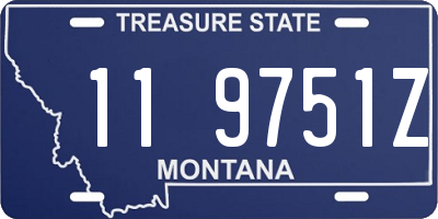 MT license plate 119751Z