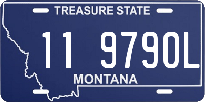 MT license plate 119790L