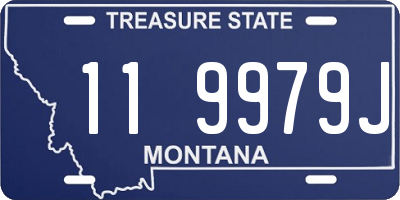 MT license plate 119979J