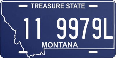 MT license plate 119979L