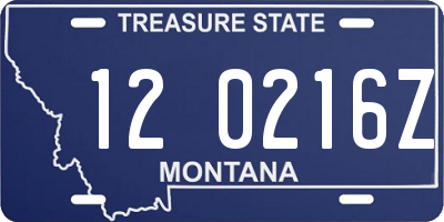 MT license plate 120216Z