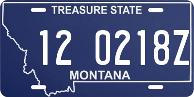 MT license plate 120218Z