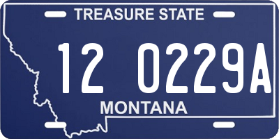 MT license plate 120229A