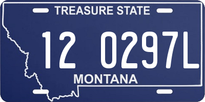 MT license plate 120297L
