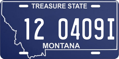 MT license plate 120409I