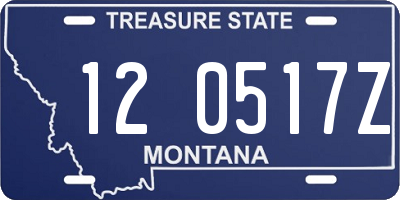 MT license plate 120517Z