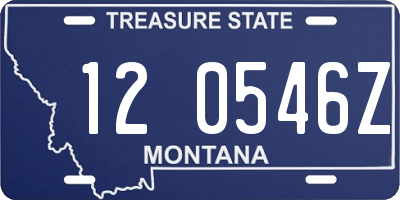 MT license plate 120546Z