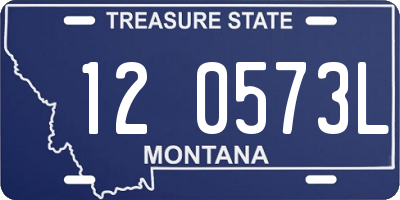 MT license plate 120573L