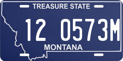 MT license plate 120573M
