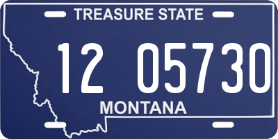 MT license plate 120573O