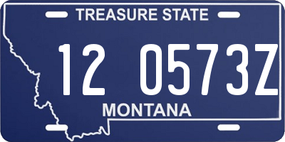 MT license plate 120573Z