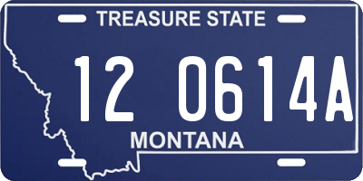 MT license plate 120614A