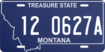 MT license plate 120627A
