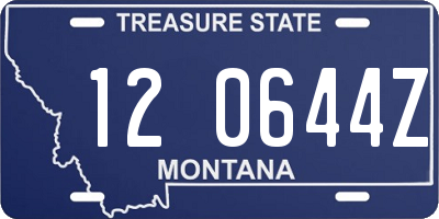 MT license plate 120644Z