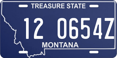 MT license plate 120654Z