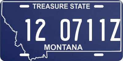 MT license plate 120711Z