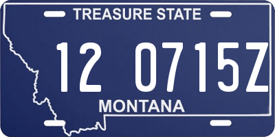MT license plate 120715Z