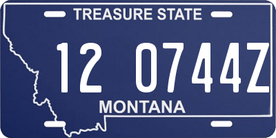 MT license plate 120744Z