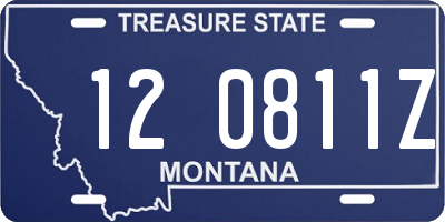 MT license plate 120811Z