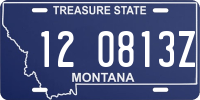 MT license plate 120813Z