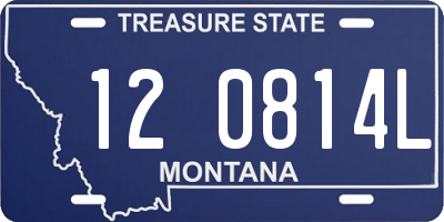 MT license plate 120814L