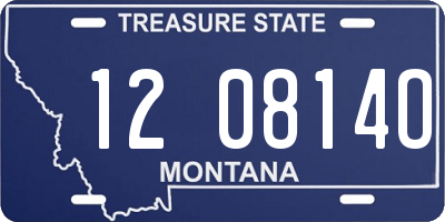 MT license plate 120814O