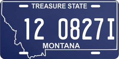 MT license plate 120827I