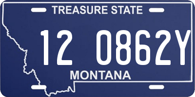 MT license plate 120862Y