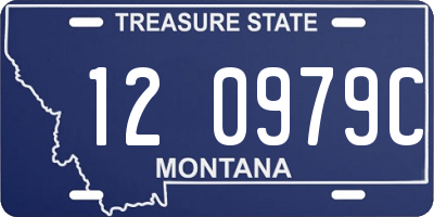 MT license plate 120979C