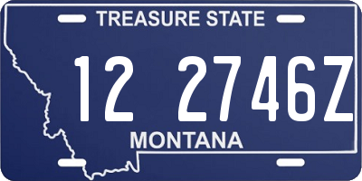 MT license plate 122746Z