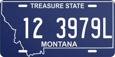 MT license plate 123979L
