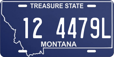 MT license plate 124479L