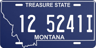 MT license plate 125241I