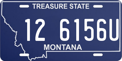 MT license plate 126156U
