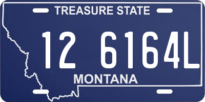 MT license plate 126164L